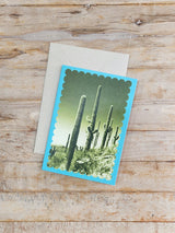 Desert Notecard - Saguaro