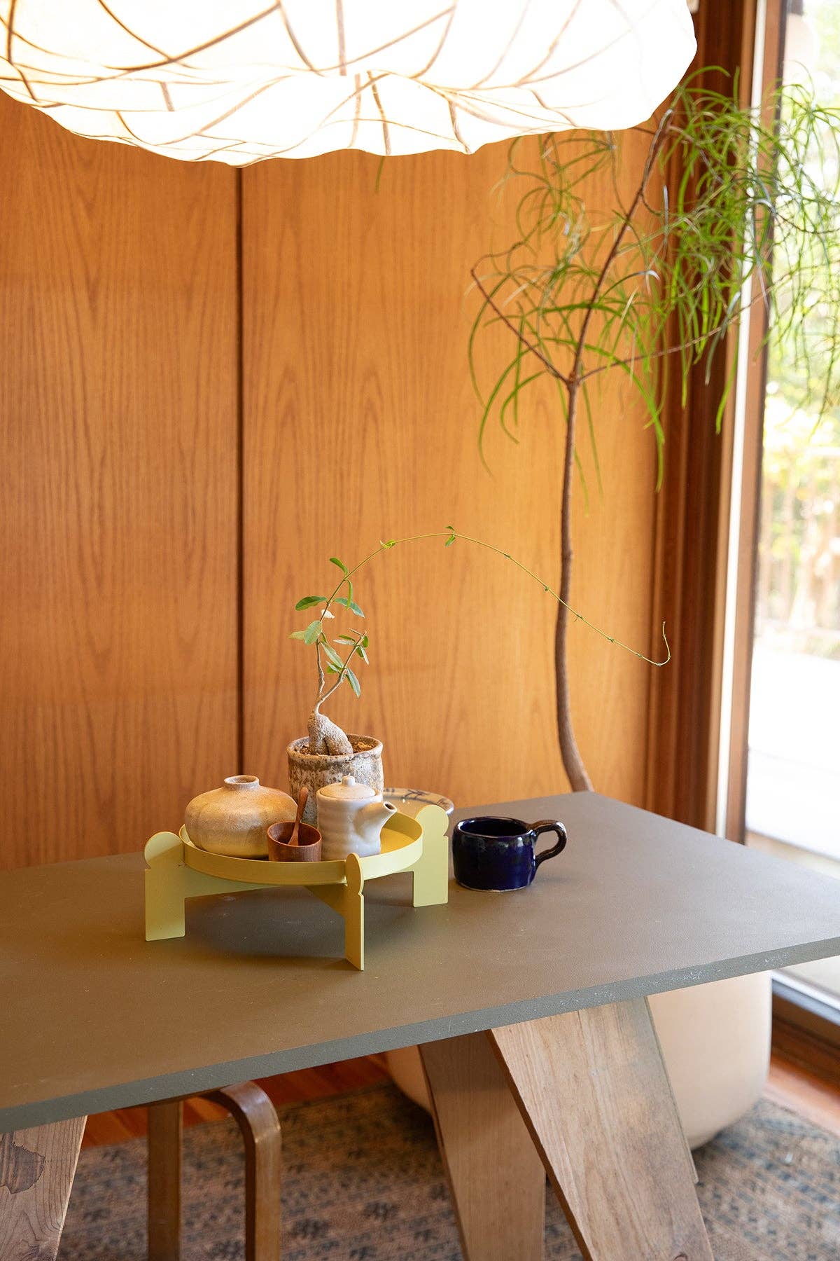 BAL Plant Stand - Pale Yellow