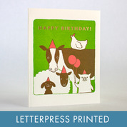 Farm Birthday Card