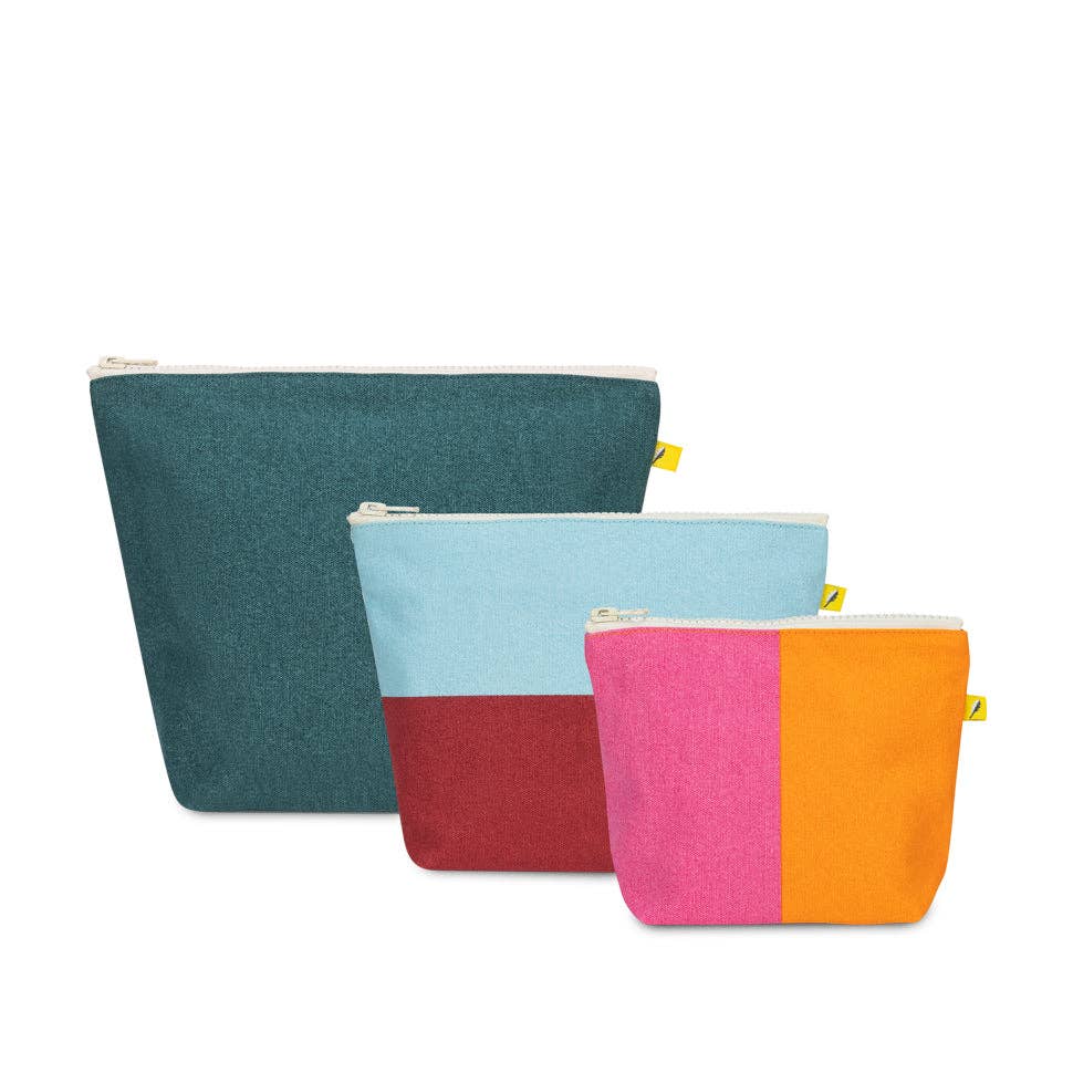 Zip Pouches - Set of 3