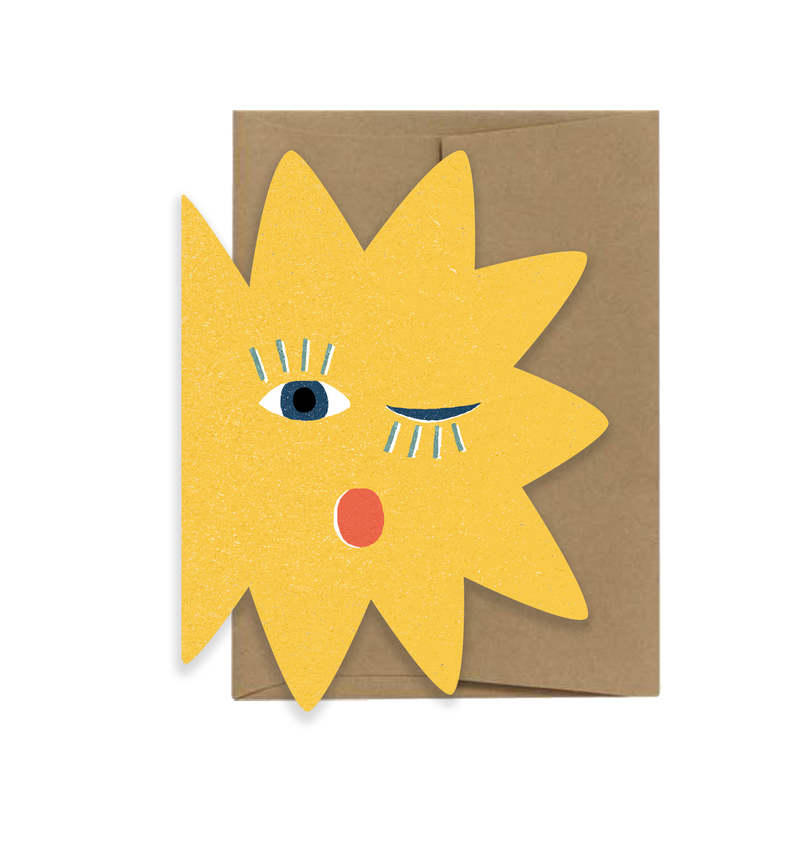 Star Blink Die Cut Card