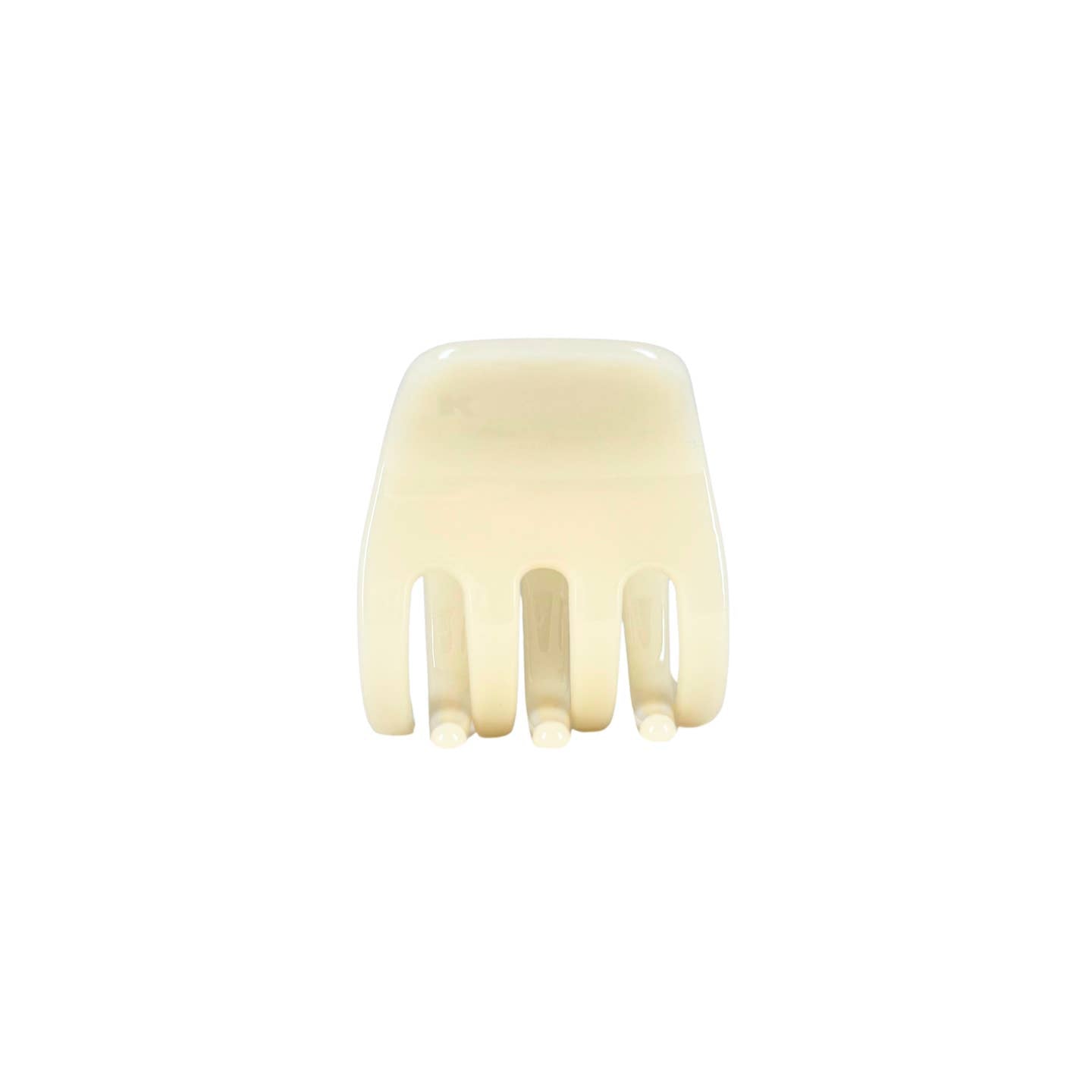 Small Hair Claw Clip — Buttermilk