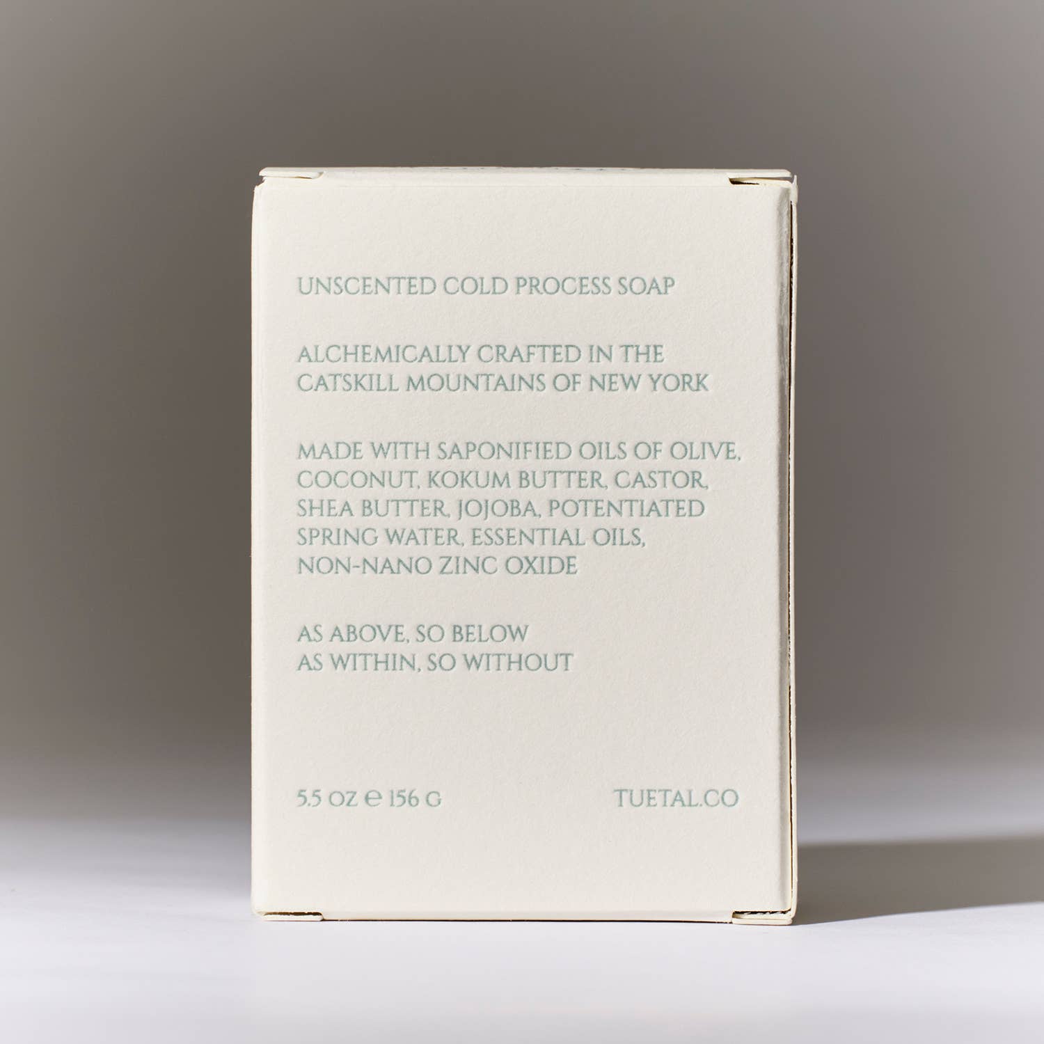 Selenite Unscented Soap with Zinc Oxide