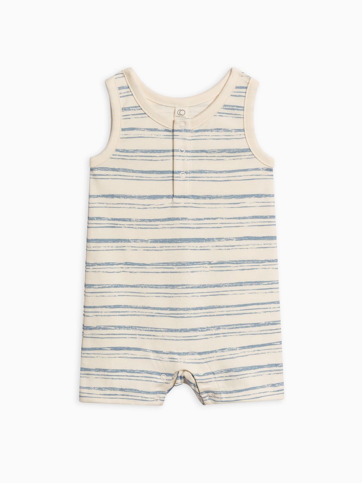 Nile Romper - Wave Stripe / Rain