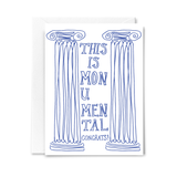 Monumental Congrats Card
