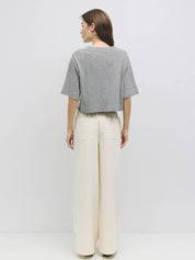 The Stacey Cardigan - Heather Grey