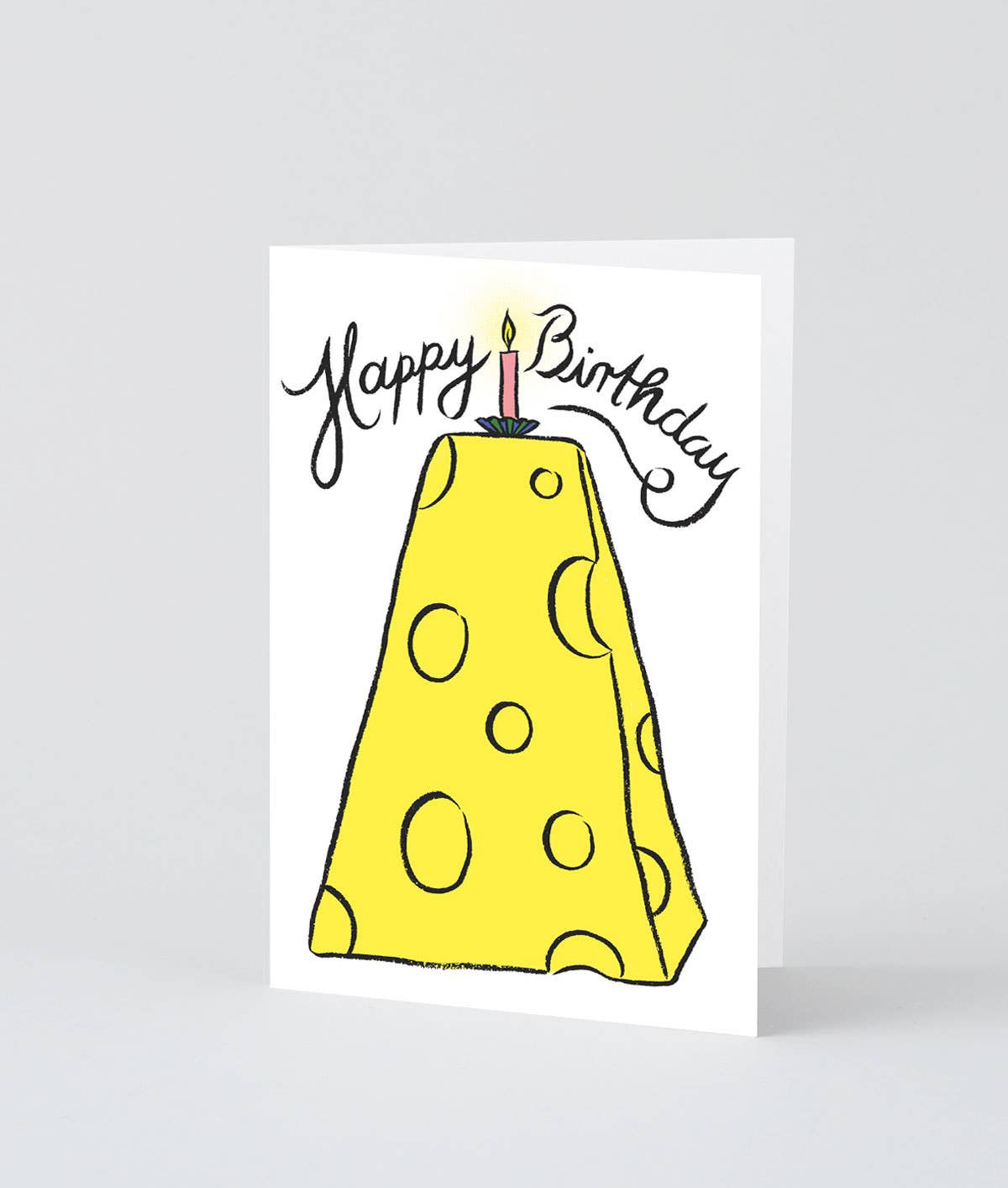 Happy Birthday Cheese  Card