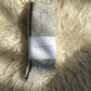 Heather Gray Cottage Socks