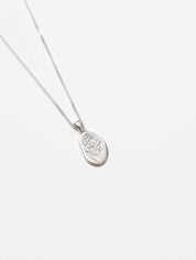 Rose Necklace - Sterling Silver