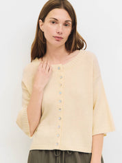 The Stacey Cardigan - Yellow