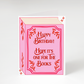One For The Books Birthday Card