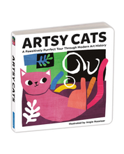 Artsy Cats Board Book