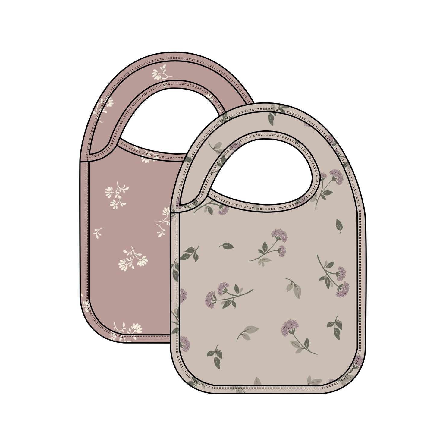 2-Pack Bibs