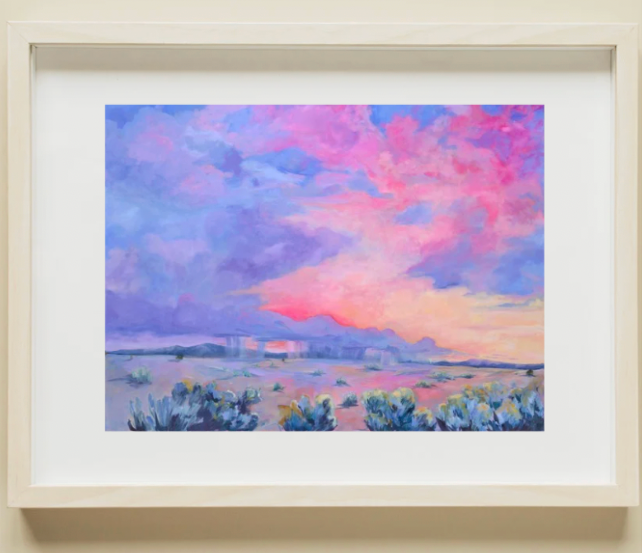 "Summer Rainstorm" Art Print