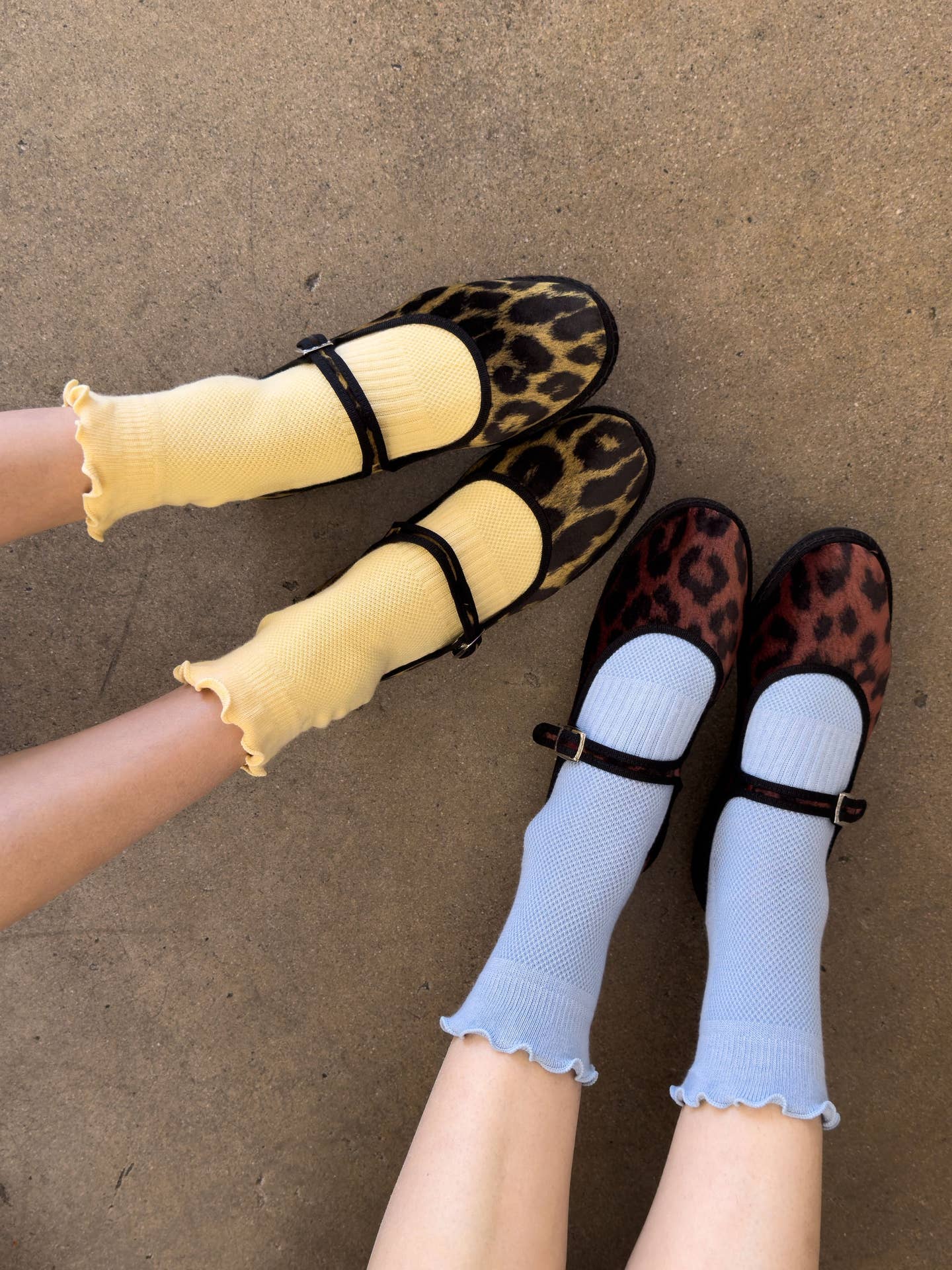 Ruffled Hugger Crew Socks