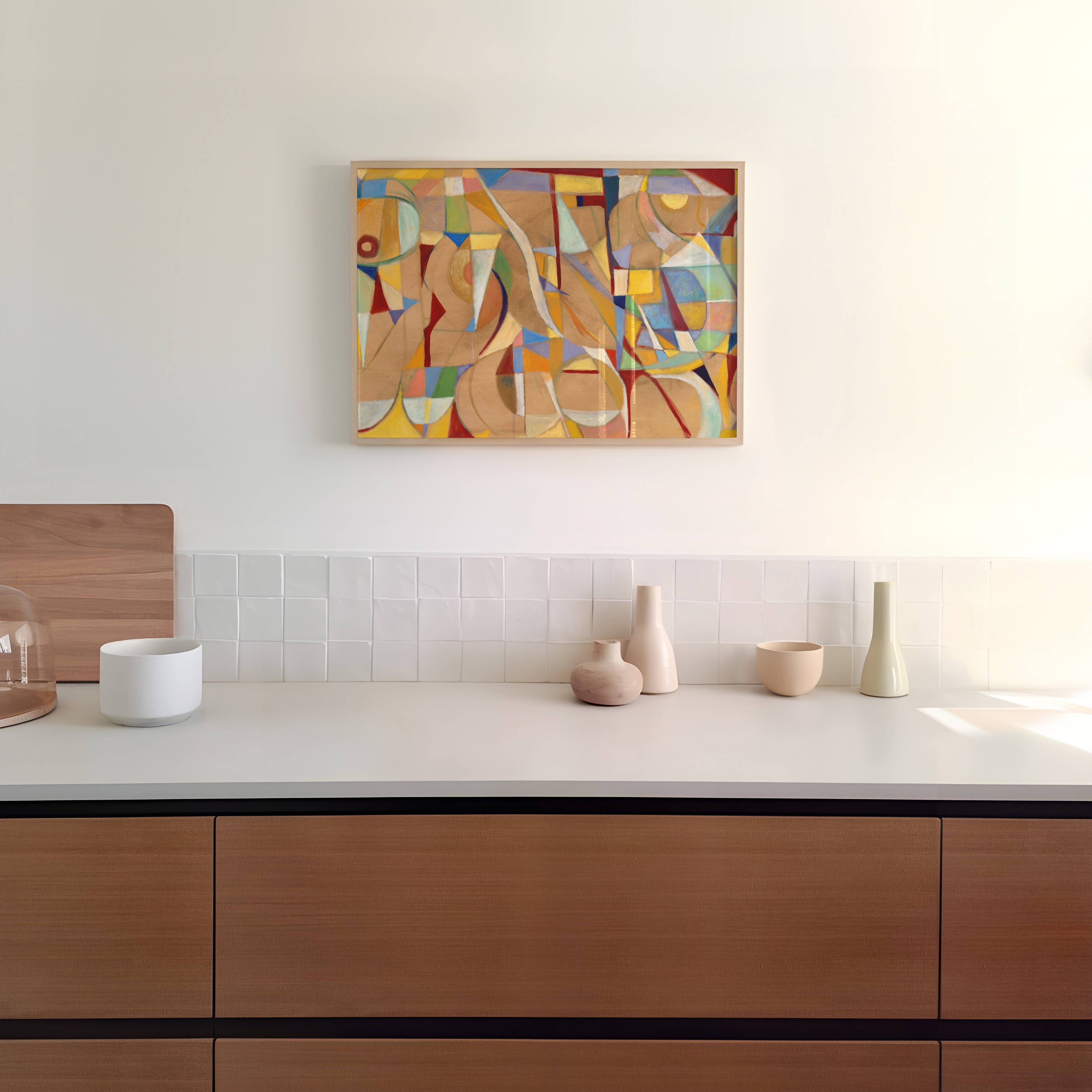 Midcentury Modern Home Art Print