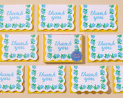 Letterpress Thank You Notecards - Boxed Set