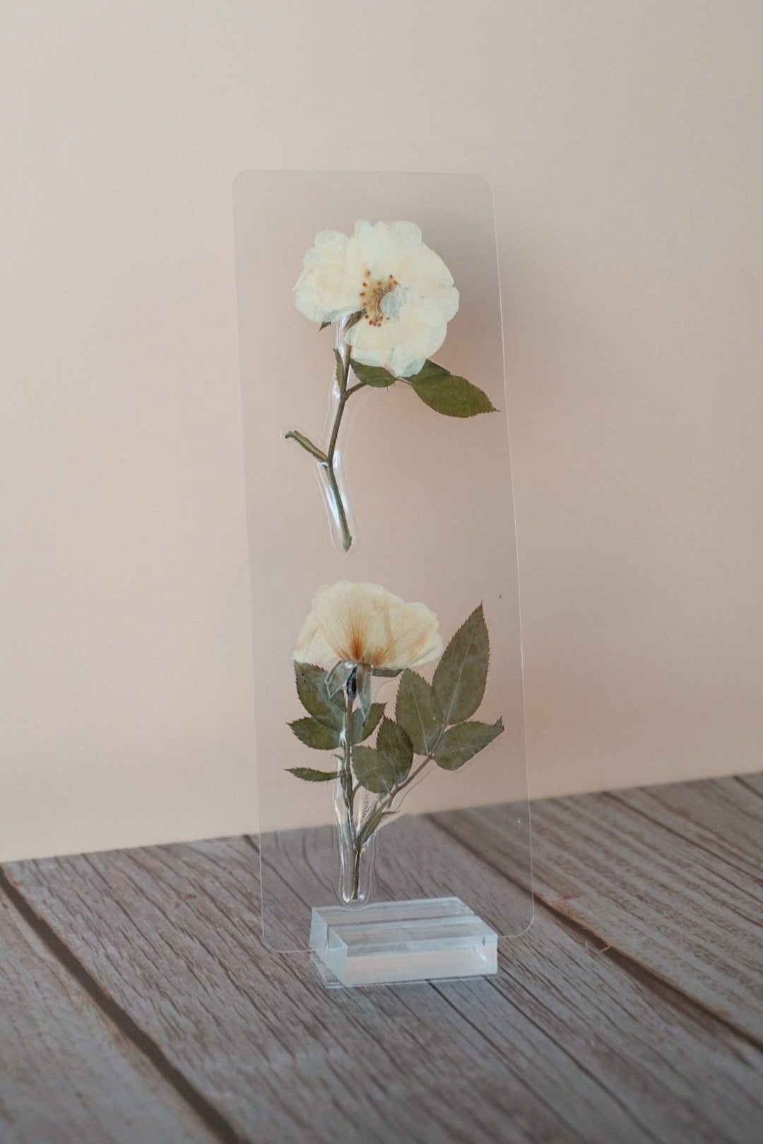 Pressed Flower Bookmark
