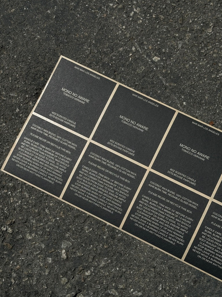 Mono No Aware Candle