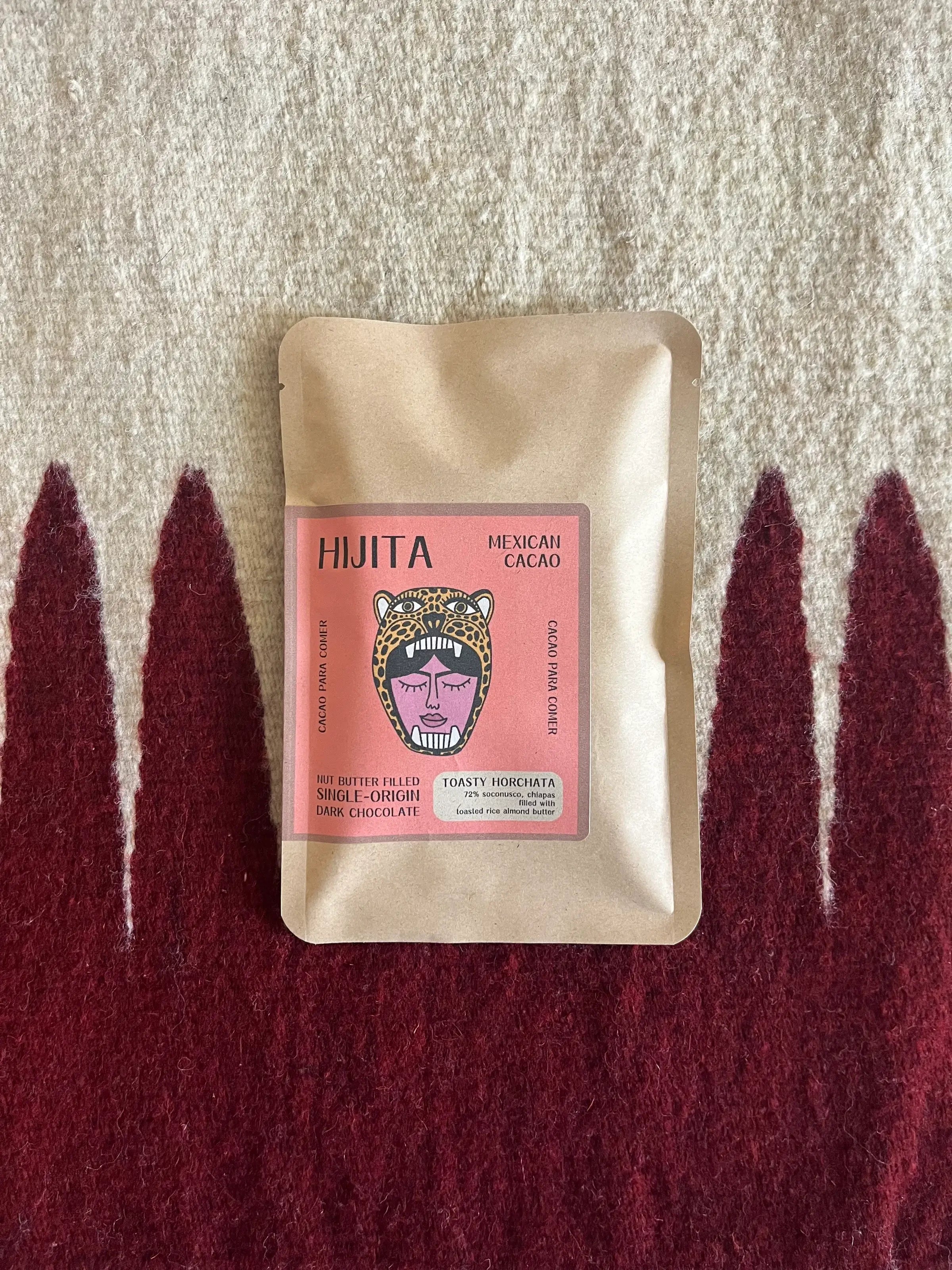 Toasty Horchata Almond Butter Filled Dark Chocolate