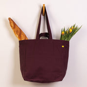 Box Tote - Fig