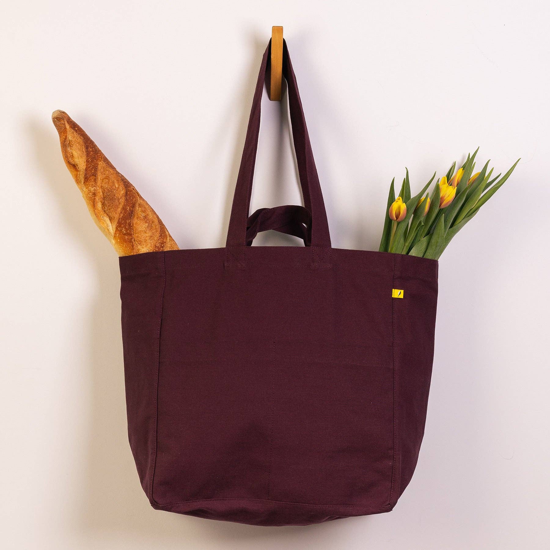 Box Tote - Fig
