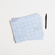 Monthly Desk Planner Notepad