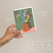 Sweet Days Vase  Card