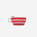 Stripe Pouch Bag Charm