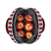 Zipper Lunch - Awning Stripe Chili Pepper