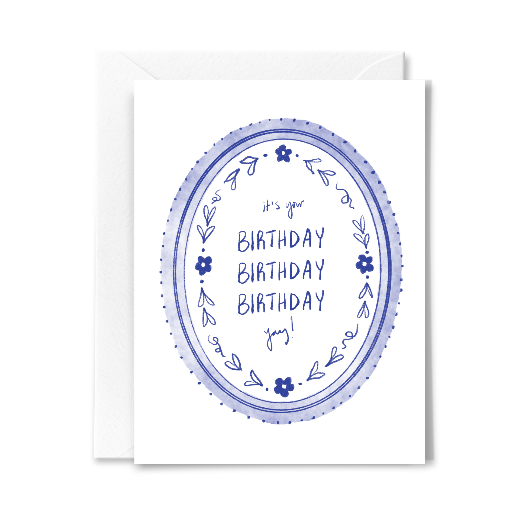 Birthday Birthday Birthday Card