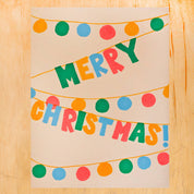 Merry Christmas Banner Card