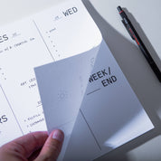 Large Weekly Desk Planner Notepad