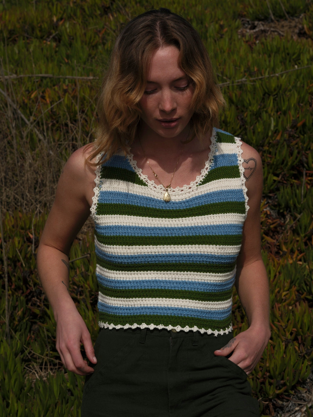 Crochet Beach Tank