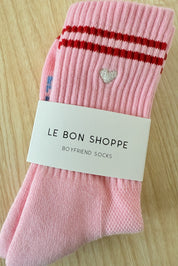 Embroidered Boyfriend socks