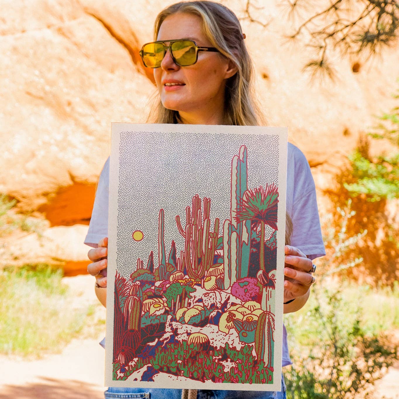 Cactus Planet #1 Print