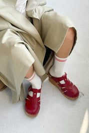 Clean White Boyfriend Socks