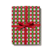Holiday Checker Wrapping Paper
