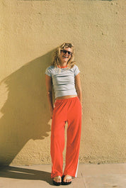 Pointelle Track Pant