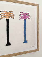 Palma Trio Block Art Print