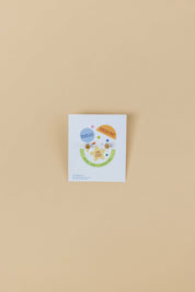 Strawberry Enamel Flat Back Kids Earrings