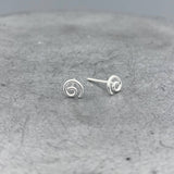 Minimal Baby Spiral Studs