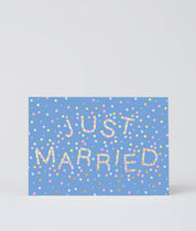 Just Married Confetti Card