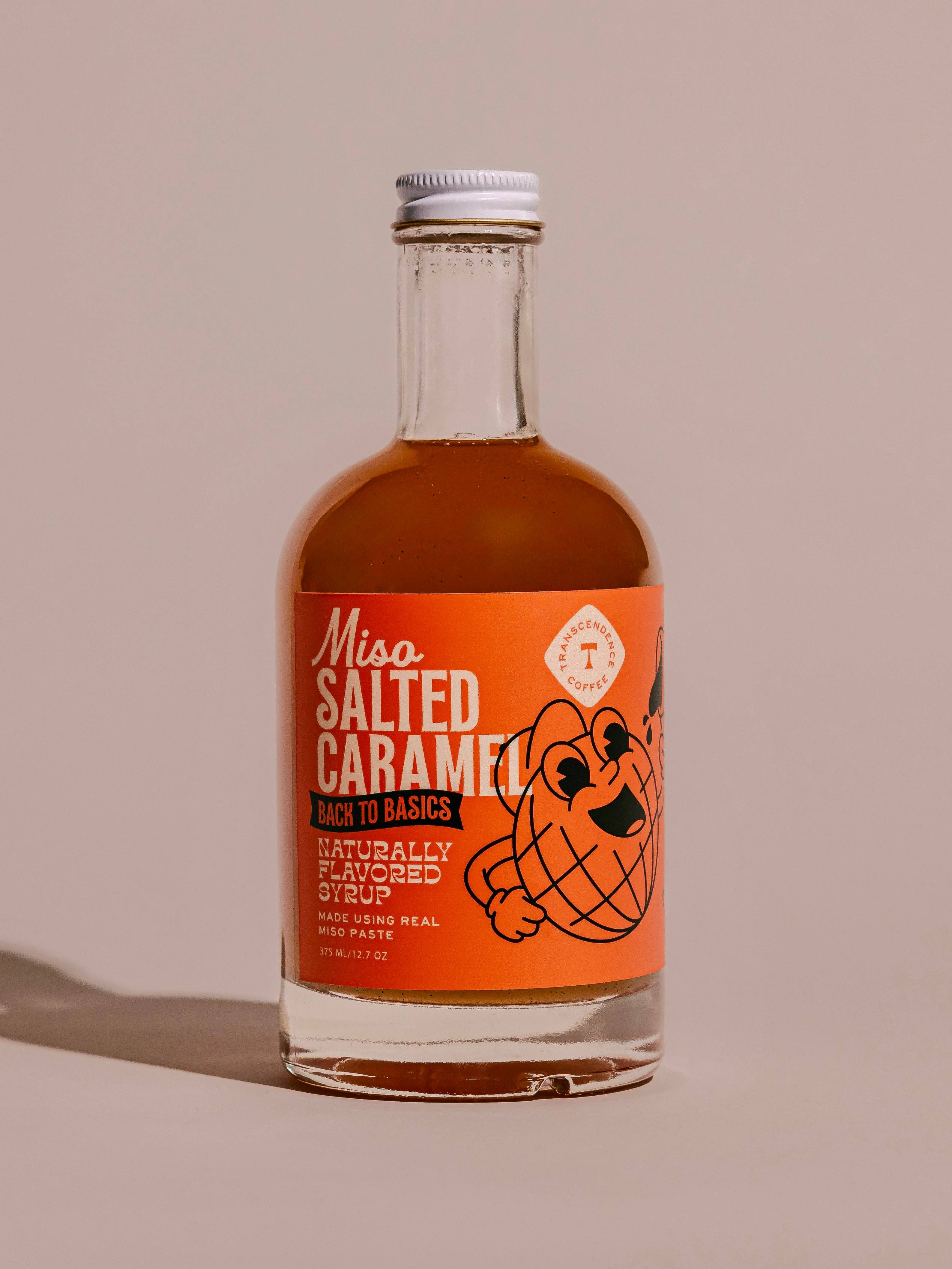Miso Salted Caramel Syrup | Sweet & Umami Flavor for Coffee