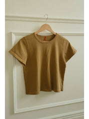 The Little Boy Tee - Butterscotch