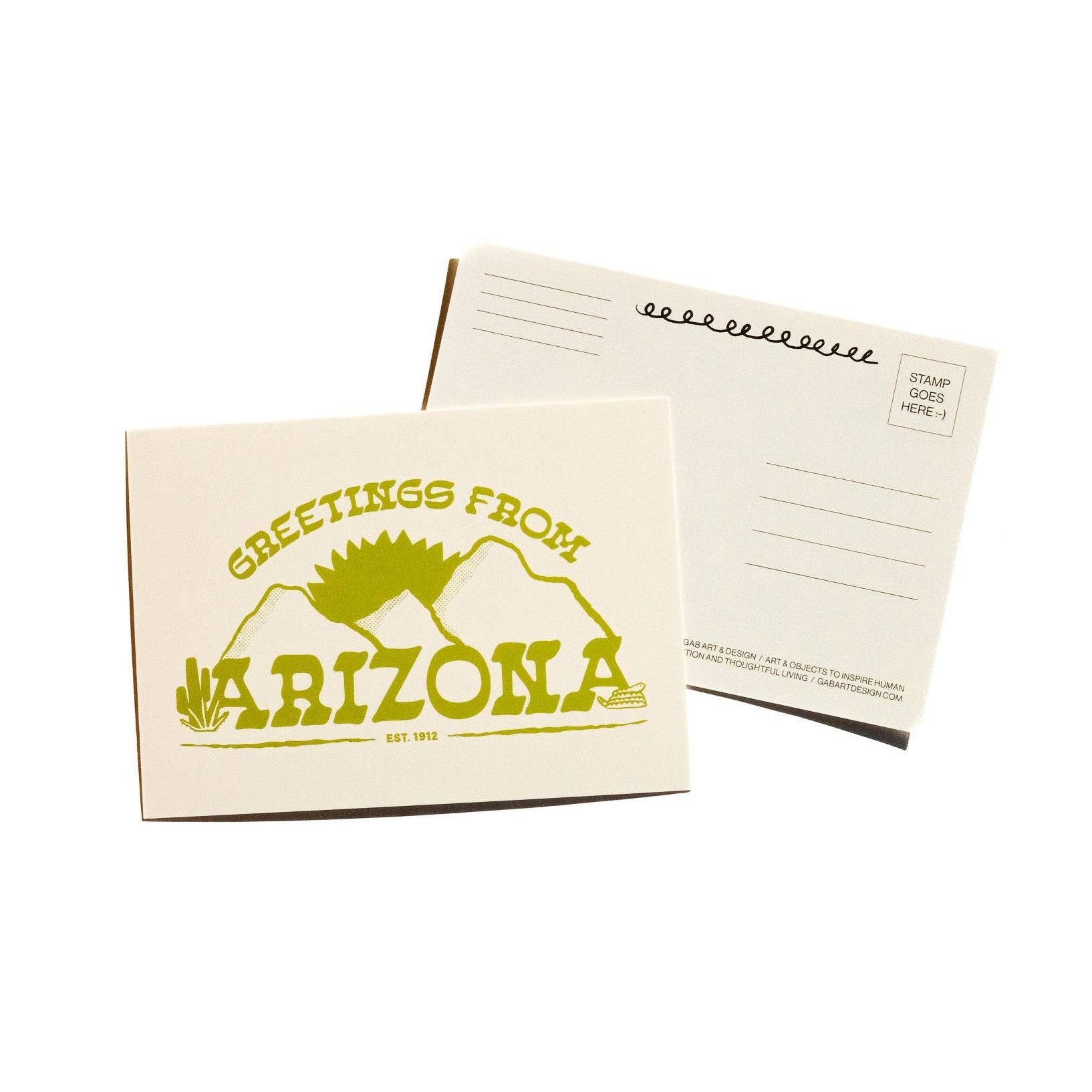 Greetings from Arizona Postcard