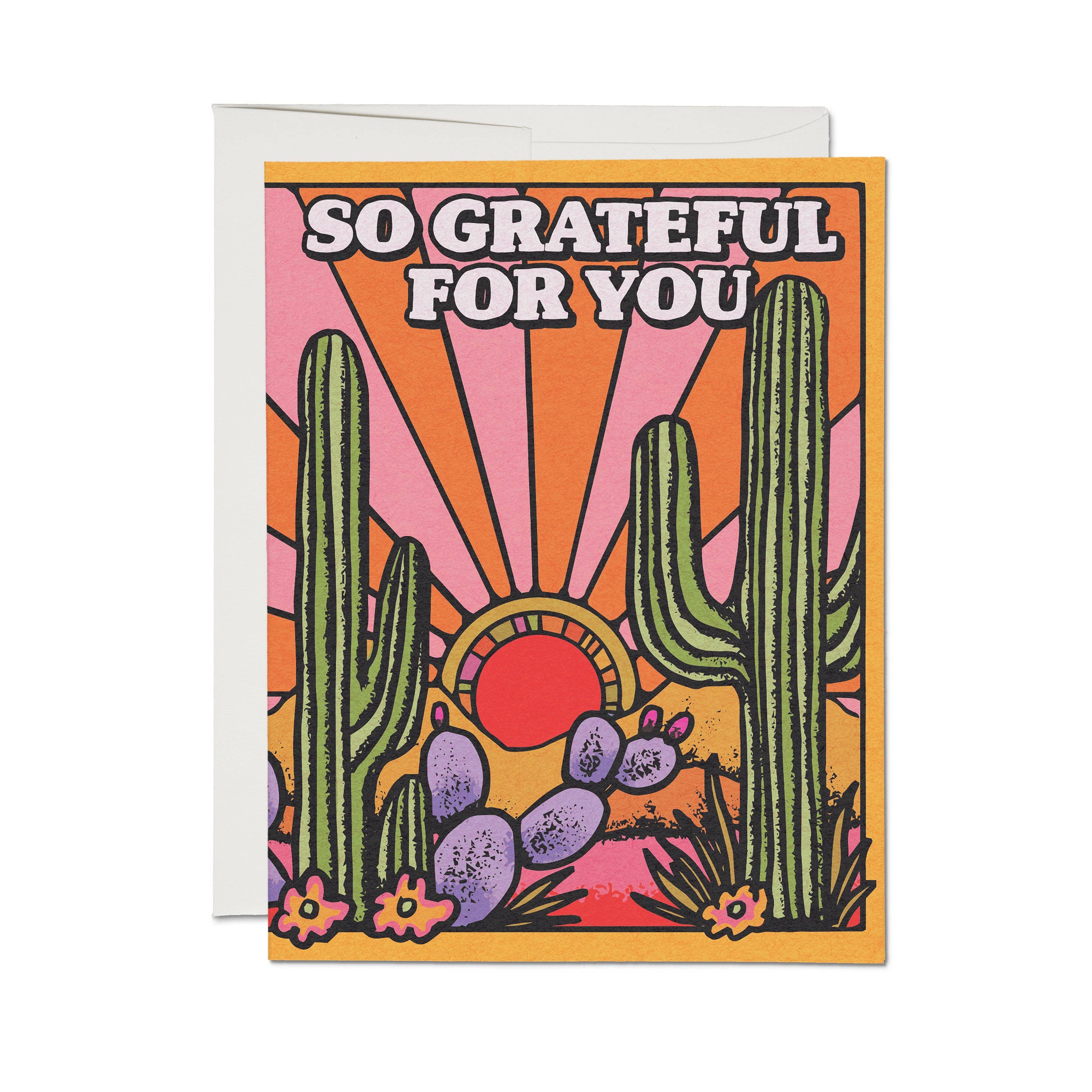 Grateful Cacti Card