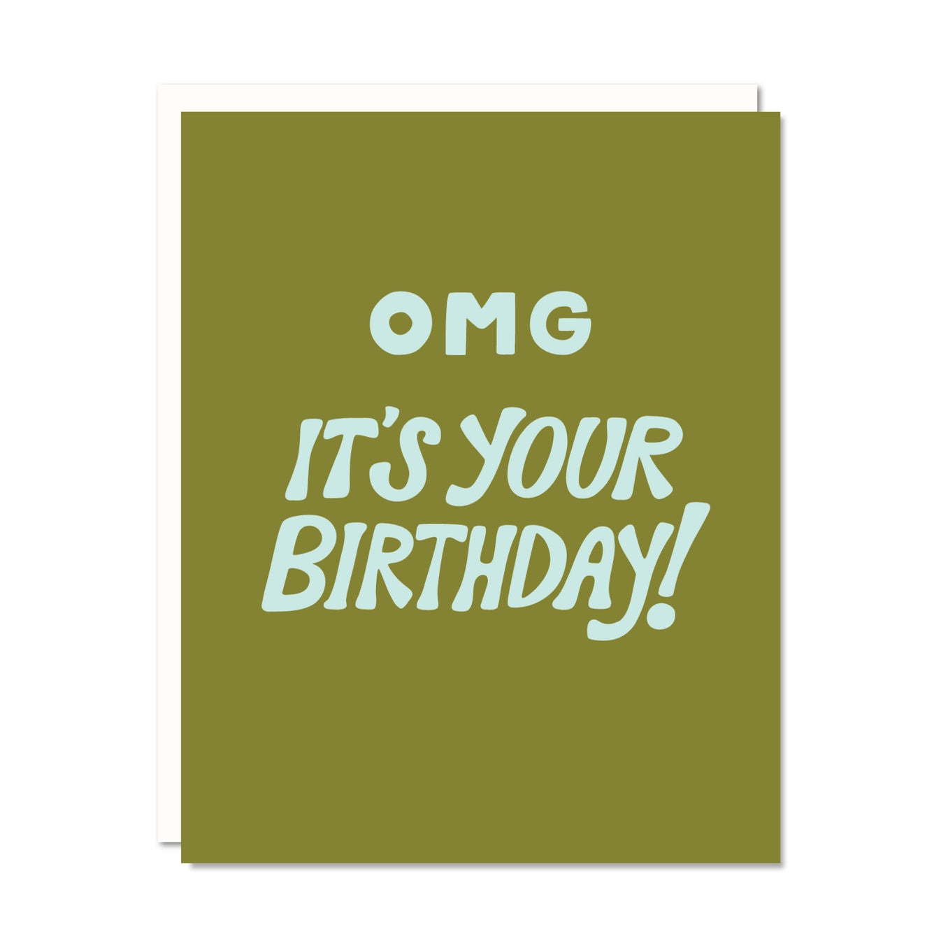 Omg Birthday Card