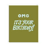 Omg Birthday Card