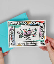Happy Birthday Border Card